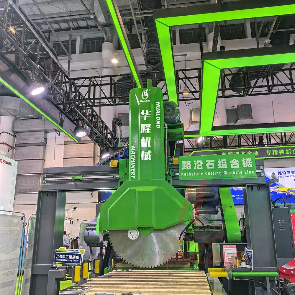 automatic curbstone cutting line automatic curbstone cutting line