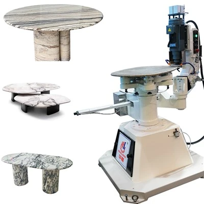Round Table Edge Grinding Machine