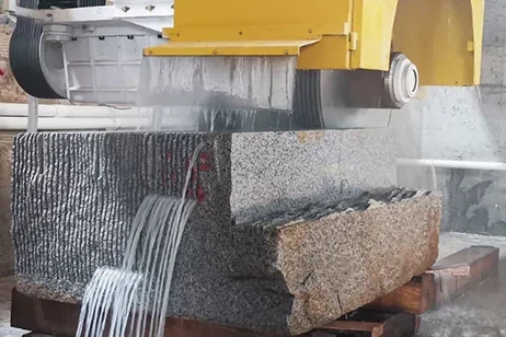 Stone Block Cutting