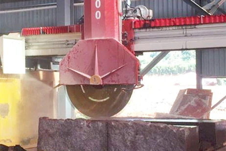 Thick & Hard Stone Cutting